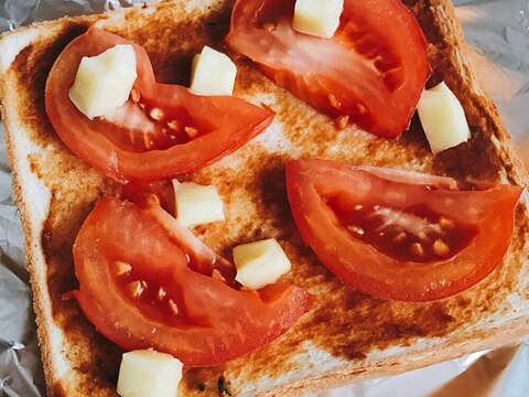 味噌トースト＊トマト&チーズ